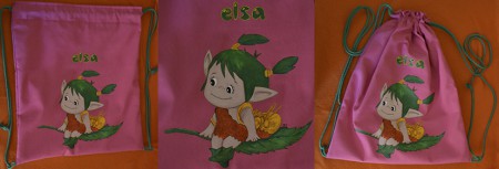 Mochila duende Elsa